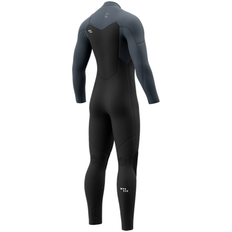2026 Mystic Mens Motion 4/3mm Chest Zip Wetsuit 35000.270007 - Tidal Blue